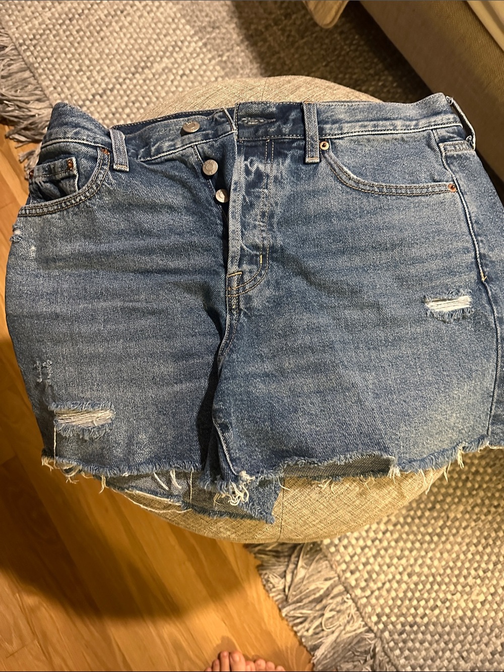 Pistola Denim Cutoff Women’s Shorts in Blue